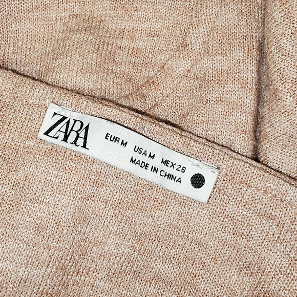 Zara m crop top bralette knit - Picture 5 of 5